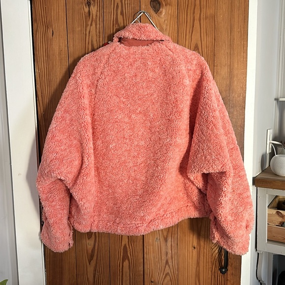 Free People Fur Jacket in Melon - Picture 4 of 4